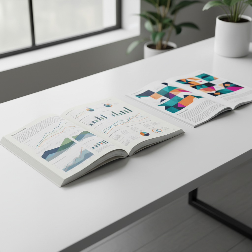 편집물 유형 — 성과보고서와 사보