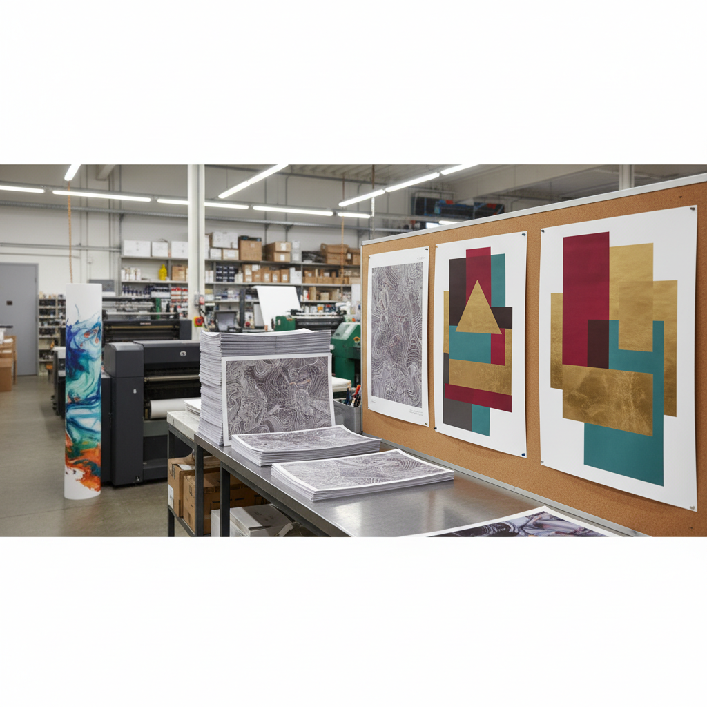 인쇄 방식 비교 — 실사출력, 디지털, 오프셋