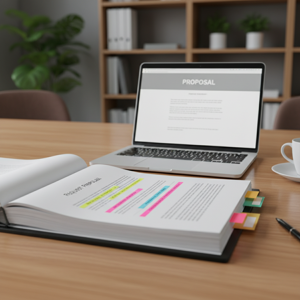 입찰 제안서 RFP 규격 확인