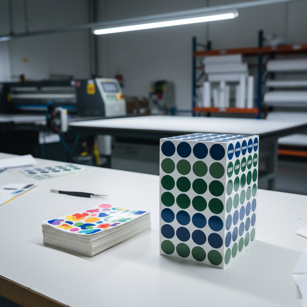 스티커 소량 디지털 인쇄 vs 대량 오프셋 인쇄 비교