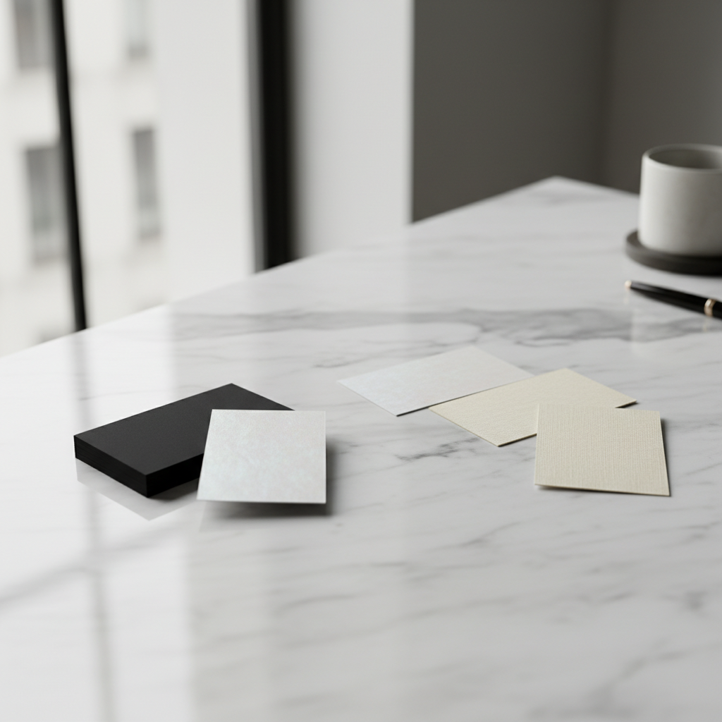 명함 제작 A to Z — 용지 선택부터 후가공, 인쇄 입고까지 대표 이미지