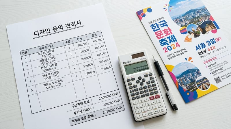 디자인 용역 단가, 얼마가 적정할까?