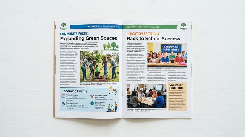 공공기관 소식지 디자인, 어떻게 만들까?