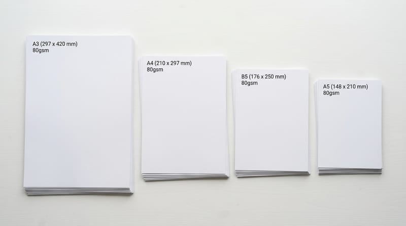 A3, A2, A1 용지 사이즈 총정리